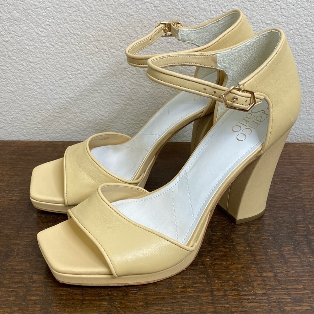 Franco Sarto Block Heels DIMA Size 8.5